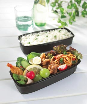 Lunchbox contemporaine  japonaise - le bento kinsei